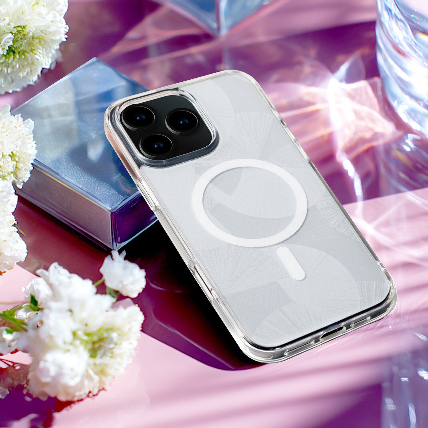Flash Mag case for Samsung Galaxy S24 / S25 grey - imagine 3