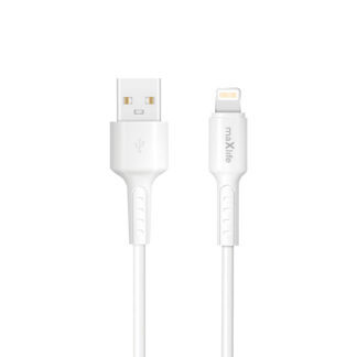 Maxlife MXUC-13 cable USB-A - Lightning 1,0 m 3A white