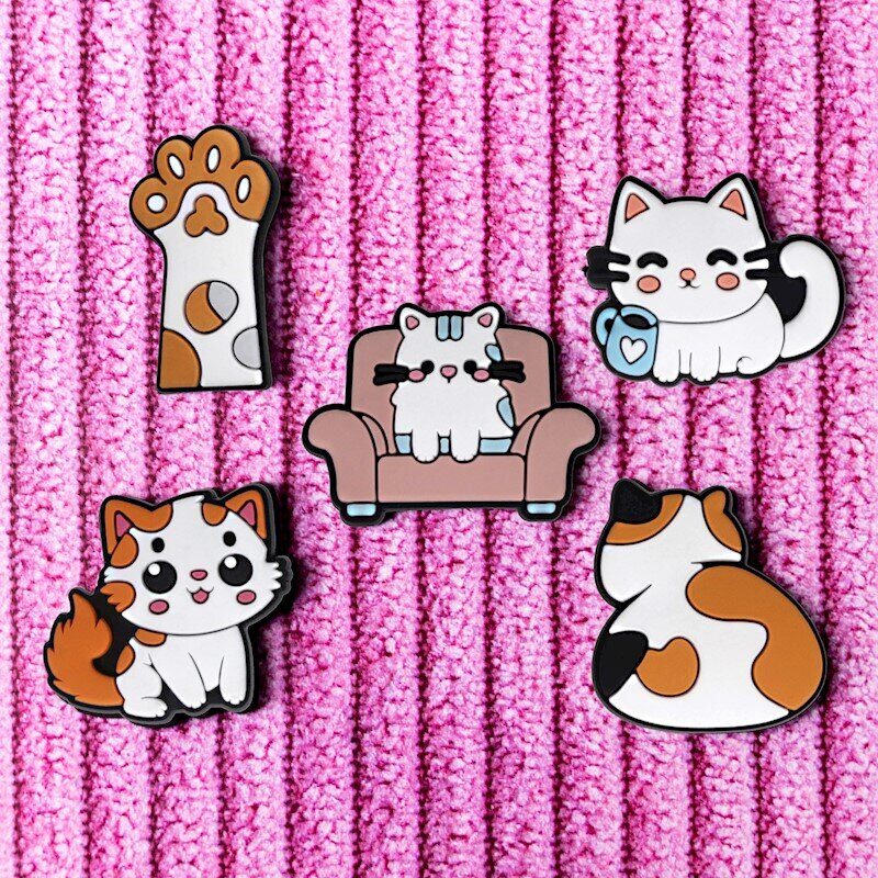 3D Sticker Cat 5pcs set - imagine 2