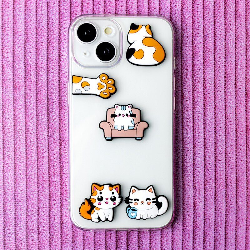 3D Sticker Cat 5pcs set - imagine 3