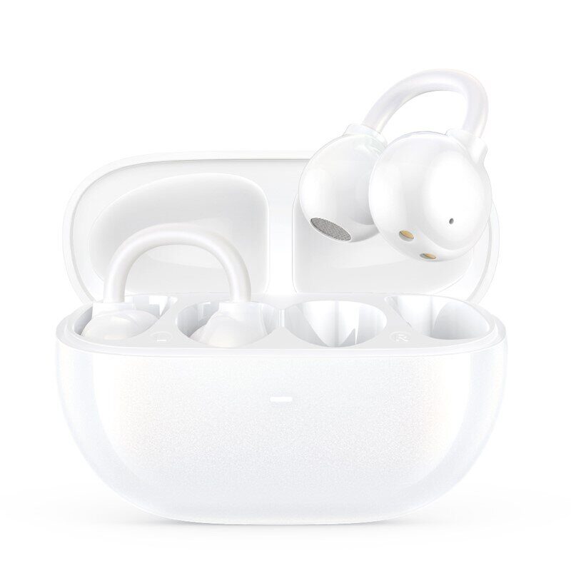 BWOO Bluetooth earphones BW39 TWS for running white