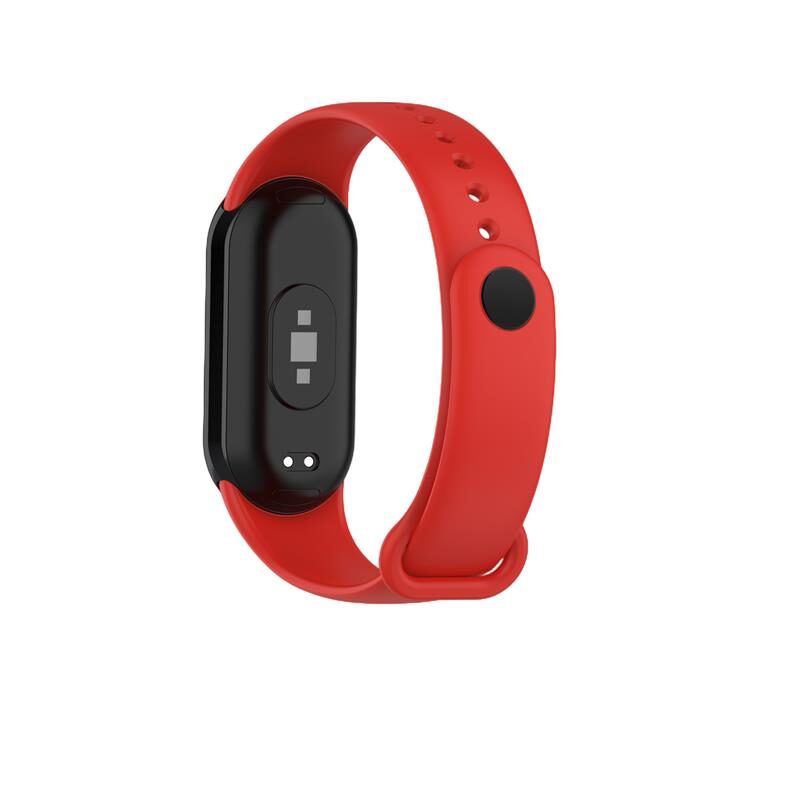 SILICONE STRAP MI BAND 8/M8 (6). RED - imagine 3
