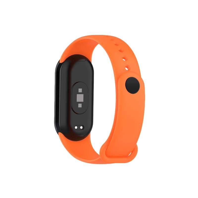 SILICONE STRAP MI BAND 8/M8 (3). ORANGE - imagine 3