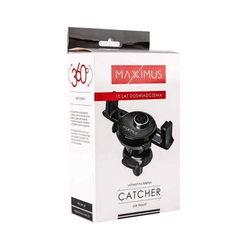 CAR HOLDER MAXXIMUS CATCHER BLACK, FOR GRILLE SELF-CLOSING - imagine 4
