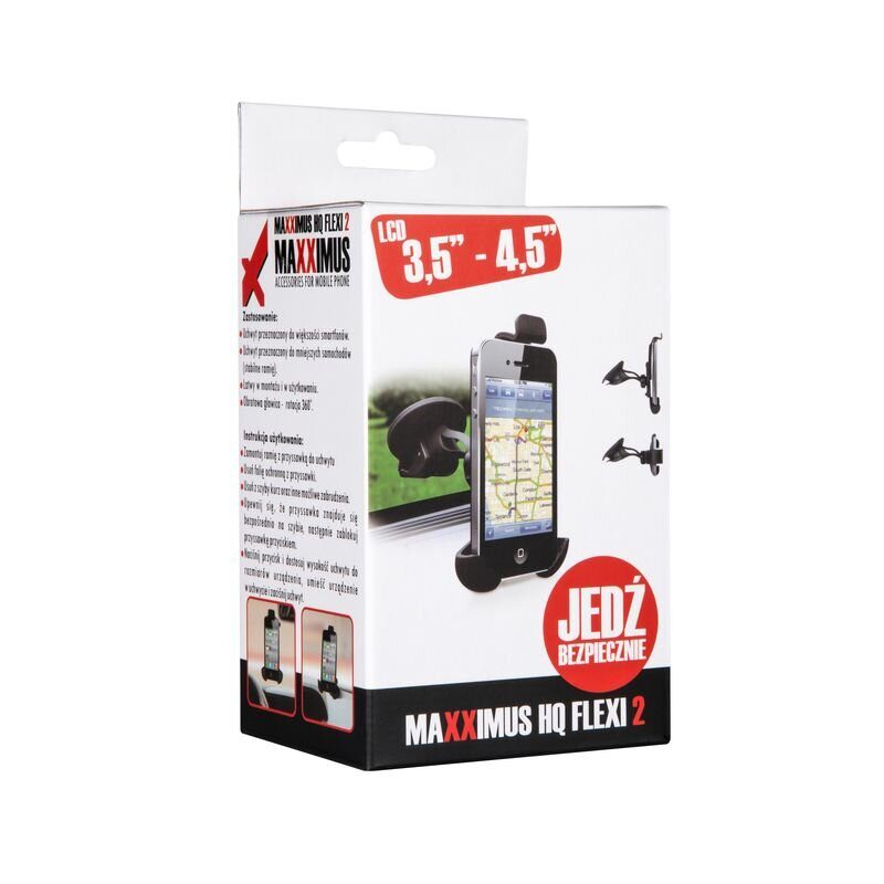 CAR HOLDER MAXXIMUS HQ FLEXI 2 SIZE 3.5"-4.7" - imagine 2