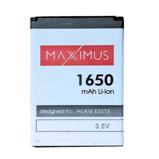 BATTERY MAXXIMUS HUAWEI E5573 LTE 4G 1650mAh modem HB434666RBC