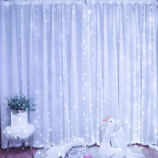 led curtain (300 led lamp) 3mx3m cold white