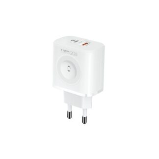 WALL CHARGER T-PHOX T-PP20 GAN iWATCH 3IN1 WHITE