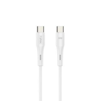 T-PHOX CABLE GENTLE USB-C/USB-C 60W 1M WHITE