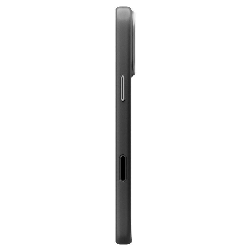 Spigen Enzo Aramid ”T” Mag MagSafe case for iPhone 17 Pro Max Black/Silver - imagine 4