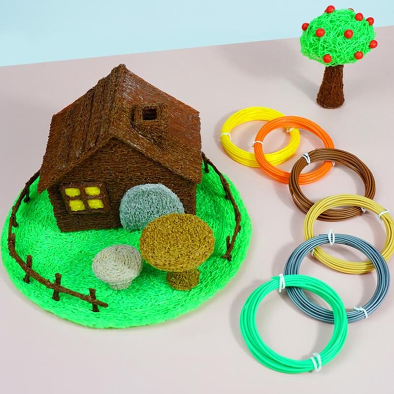 3D Pen Filament 36m - set (3m x 12 colours) - imagine 3