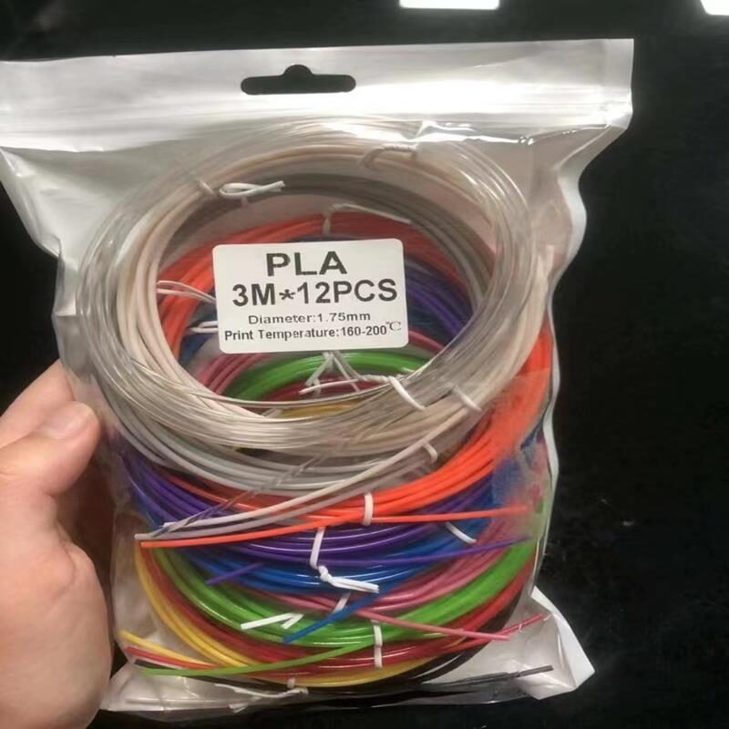 3D Pen Filament 36m - set (3m x 12 colours) - imagine 4