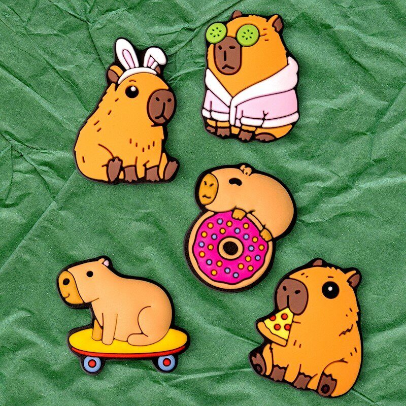 3D Sticker Capybara 5pcs set - imagine 2