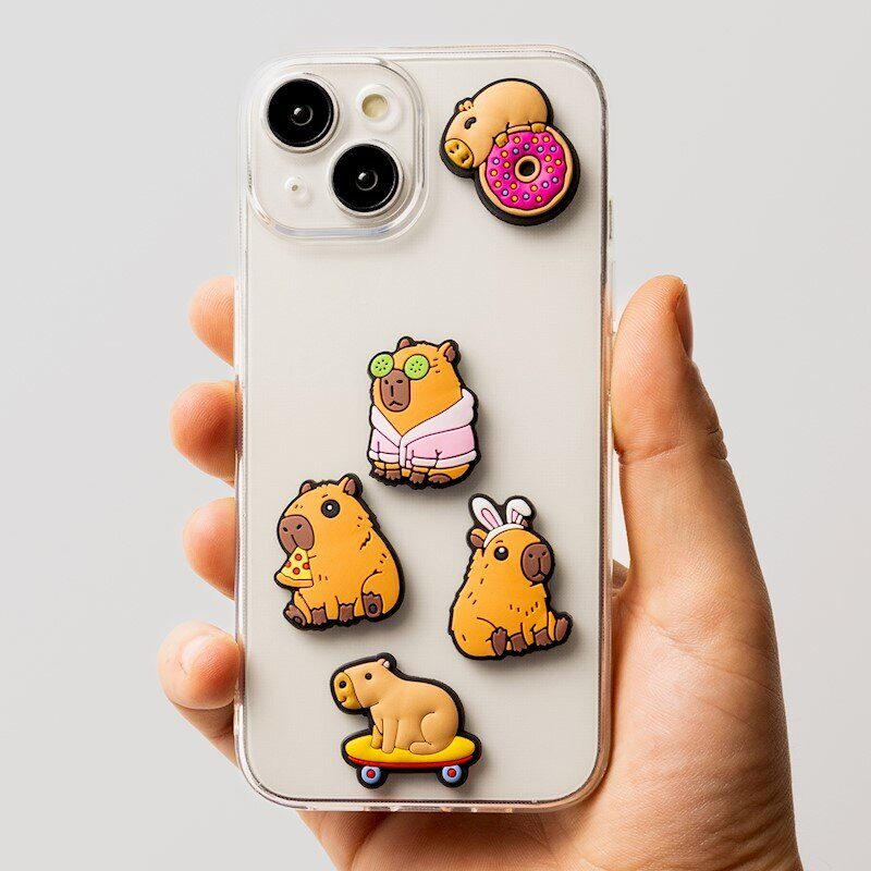 3D Sticker Capybara 5pcs set - imagine 3