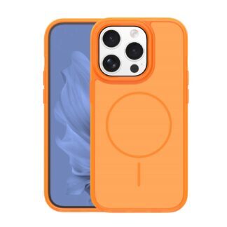 Frame Thin Mag case for iPhone 14 Pro 6,1" orange