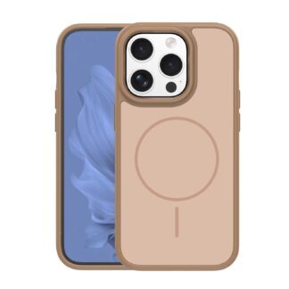 Frame Thin Mag case for iPhone 14 Pro 6,1" brown