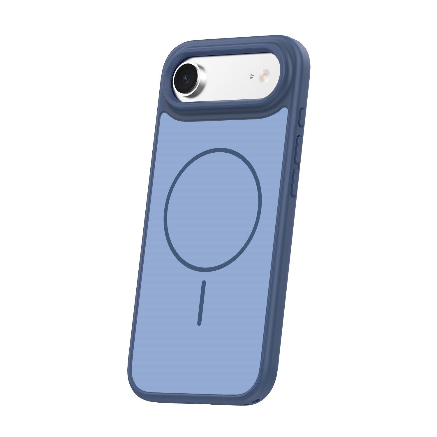 Frame Thin Mag case for iPhone 17 Air 6,6" dark blue - imagine 2