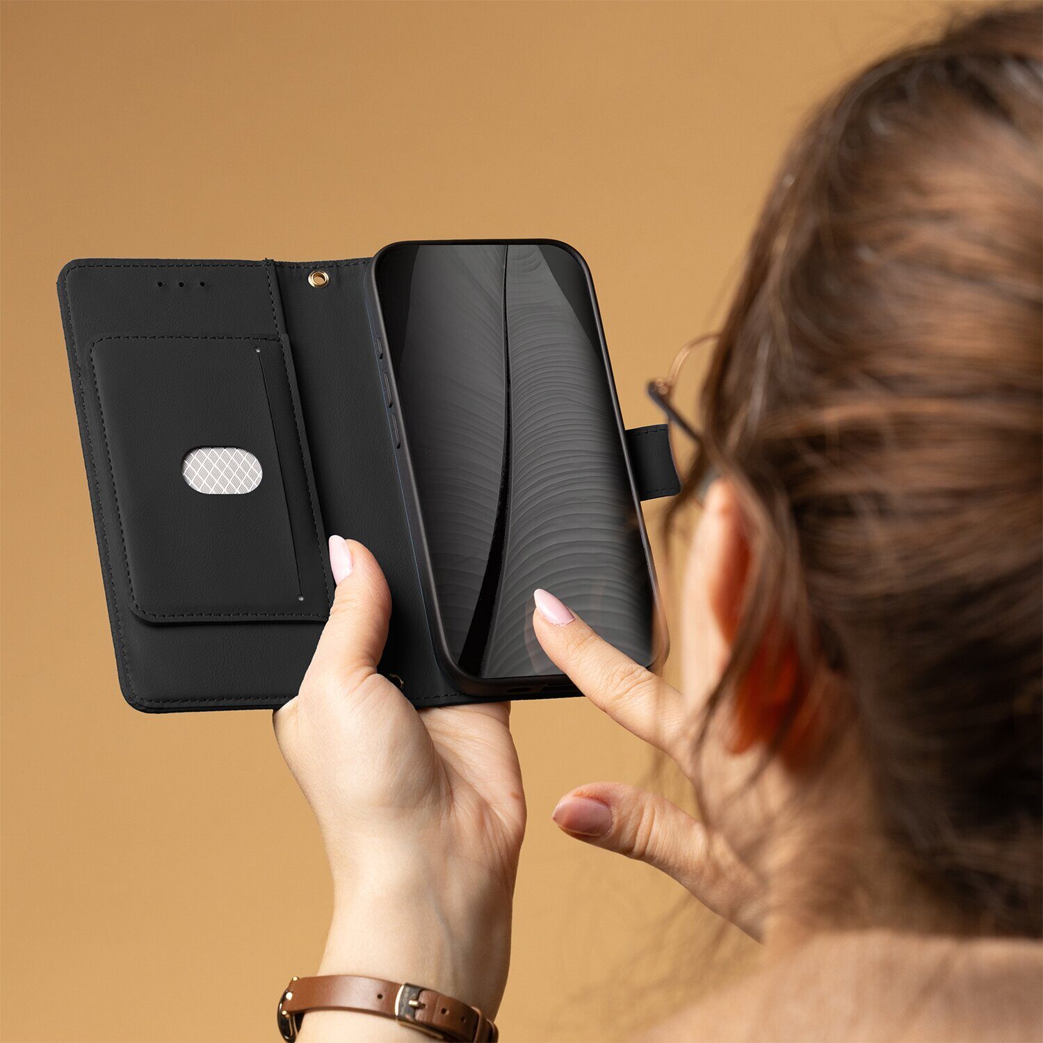 Smart Triangle case for Samsung Galaxy S26 Ultra black - imagine 6