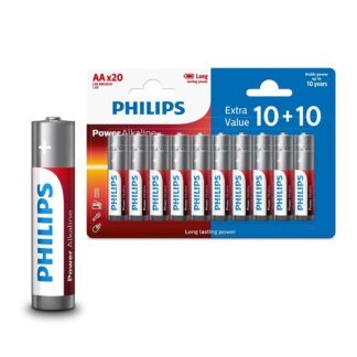 Battery PHILIPS AA LR6 Blister 10+10pcs