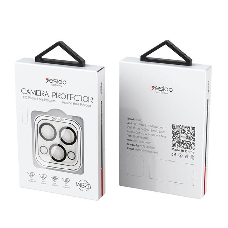 YESIDO LENS PROTECTOR WB26 for iPhone 16 (6.1)