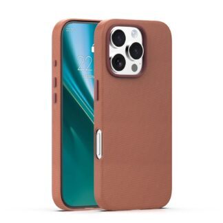 Etteri Elegant Mag case for iPhone 16 Pro 6,3" brown