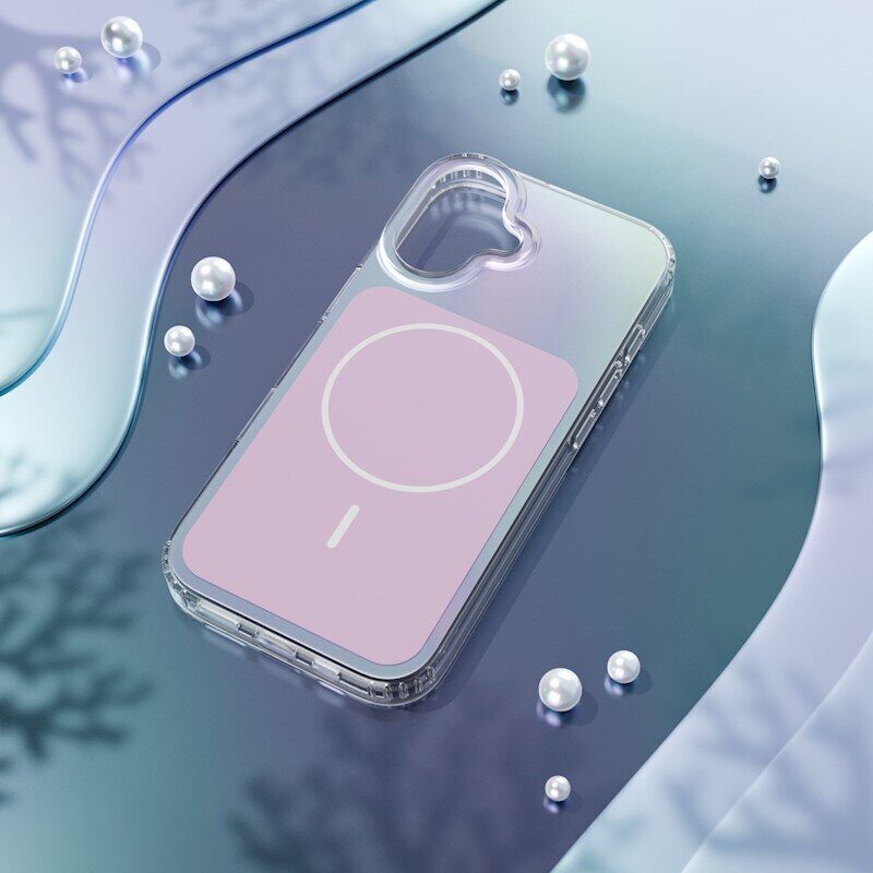 Etteri Hidden Pearl case for iPhone 17 6,3" pink - imagine 4