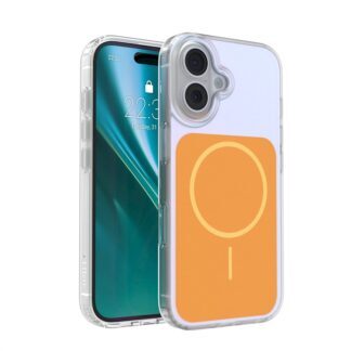 Etteri Hidden Pearl case for iPhone 16 6,1" orange