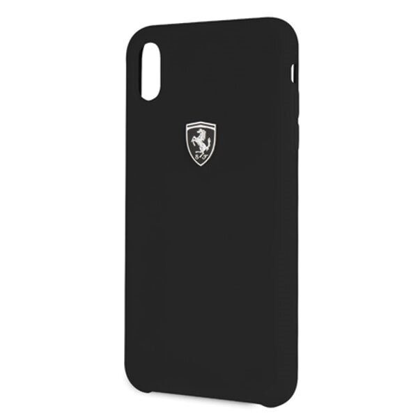 Ferrari Hardcase FEOSIHCI65BK iPhone Xs Max black/black Silicone Off track - imagine 3