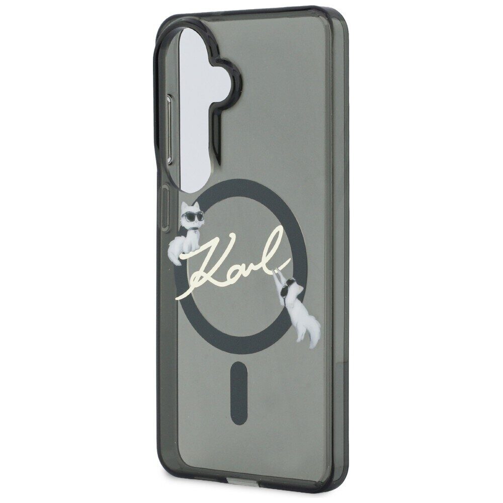 Karl Lagerfeld case IML KC Script MagSafe for Samsung Galaxy S26 Plus black - imagine 6