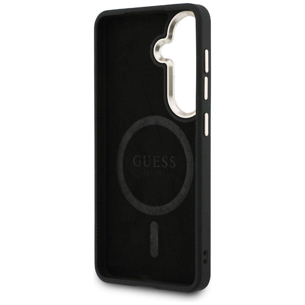 Guess case 4G Embossed Ring MagSafe for Samsung Galaxy S26 Plus brown - imagine 7