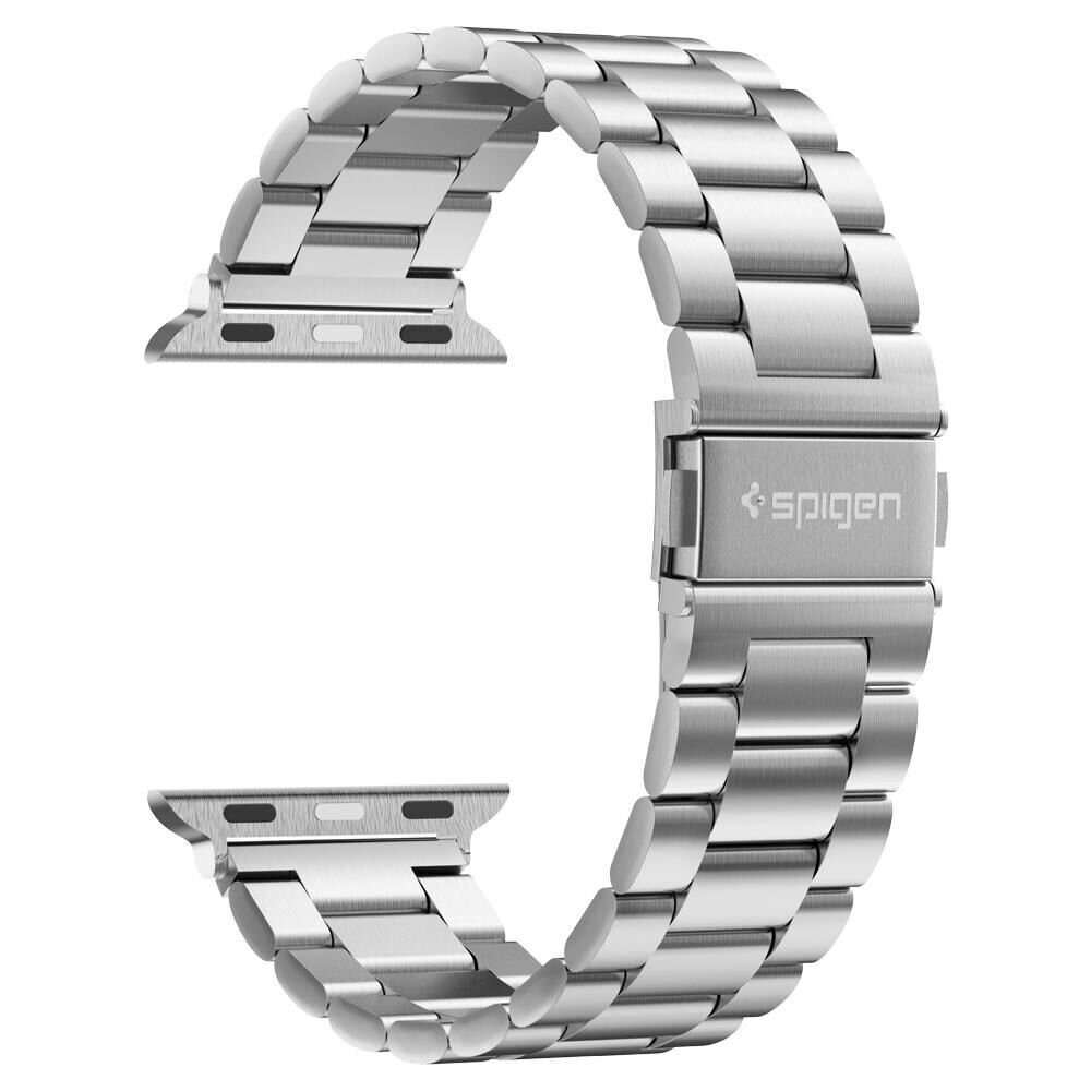 Spigen Modern Fit Band for Apple Watch 4/5/6/7/8/9/SE/Ultra (42/44/45/49 mm) - Silver - imagine 9