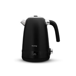 Huslog retro kettle with temperature control black 1,7L 2200W