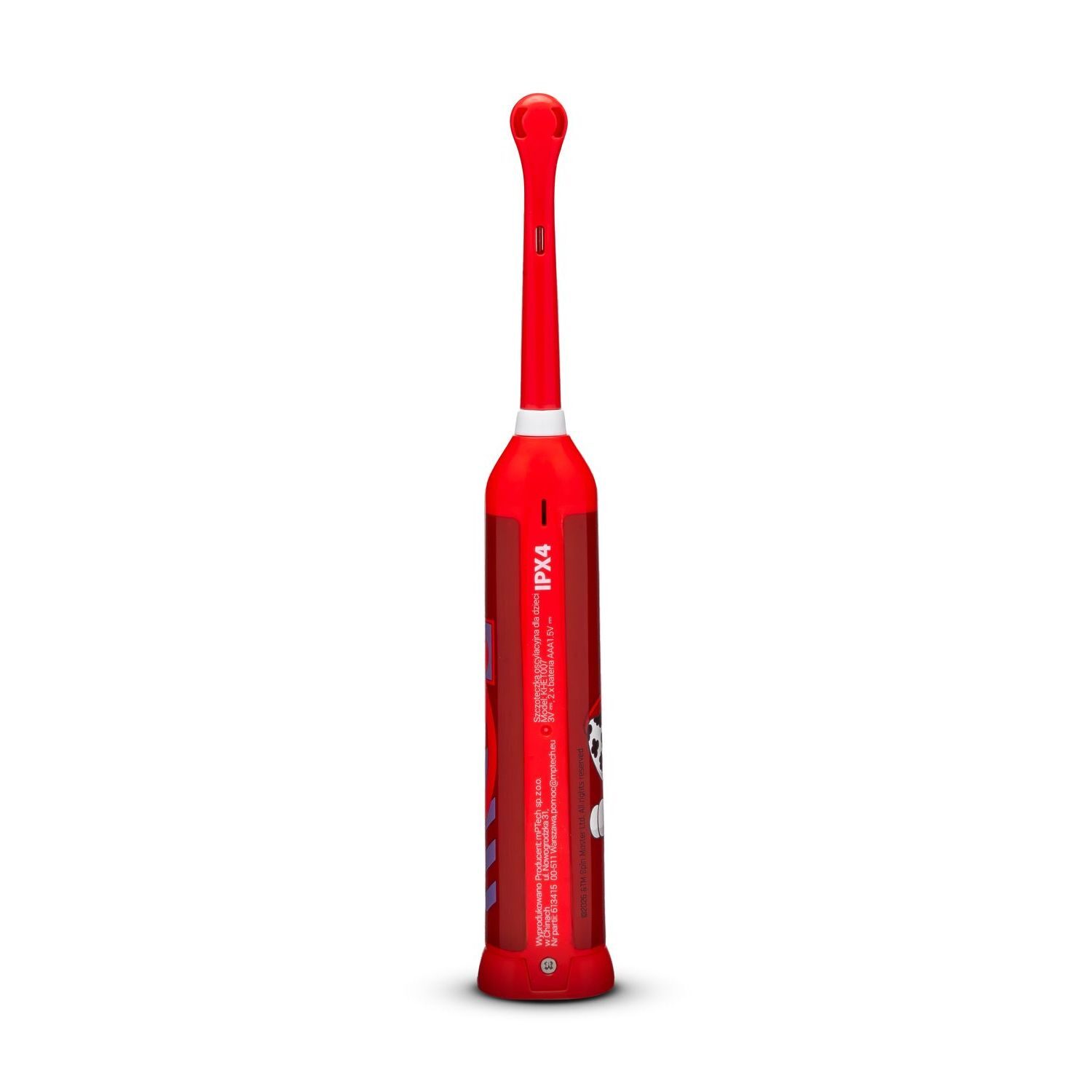 Paw Patrol oscillating children's toothbrush red pattern 2 - imagine 3
