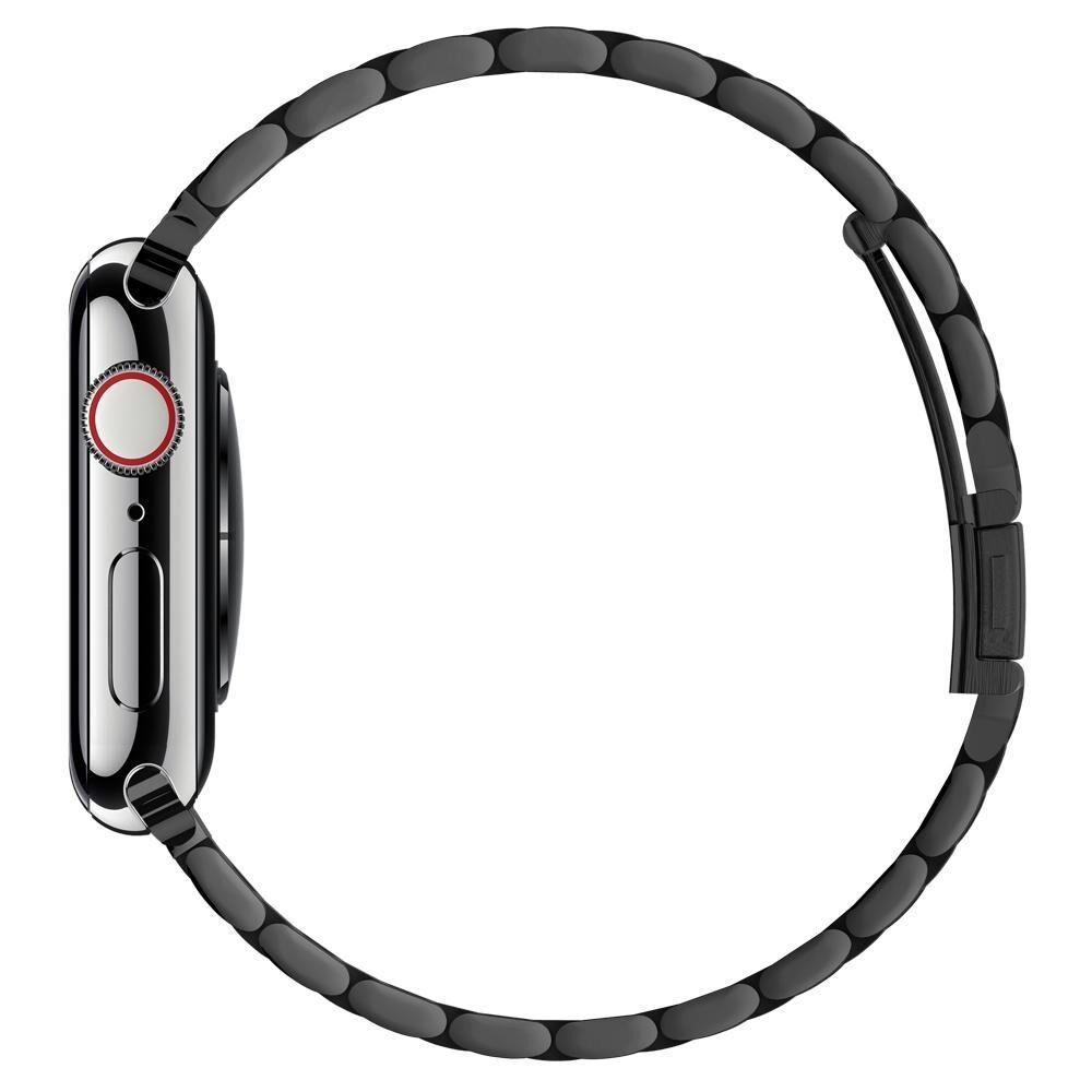 Spigen Modern Fit Band for Apple Watch 4 / 5 / 6 / 7 / 8 / SE / Ultra (42/44/45/49 mm) - Black - imagine 8
