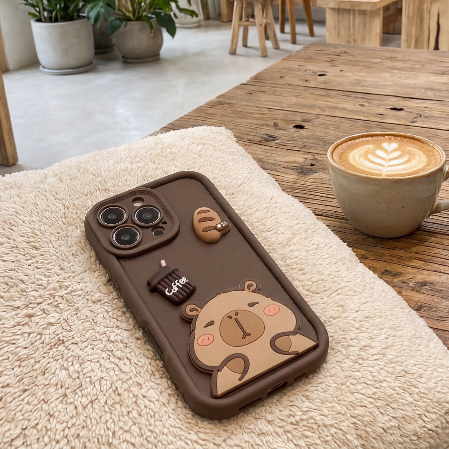 Ultra Trendy 3D case for Samsung Galaxy S25 FE capybara - imagine 9