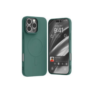 MERCURY SEMI-SILICON MagSafe iPhone 16 PRO MAX (6.9) GRREN