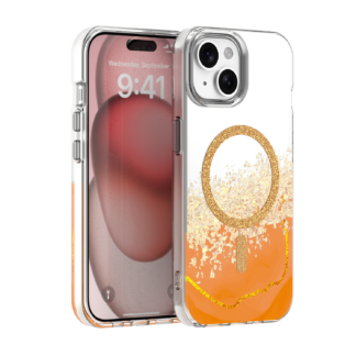 Epoxy Mag case for iPhone 13 / 14 6,1" orange