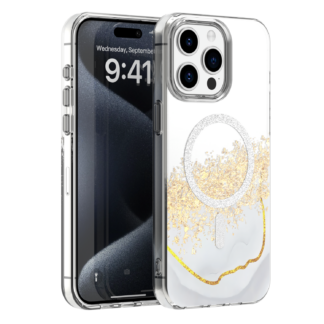 Epoxy Mag case for iPhone 15 Pro 6,1" white