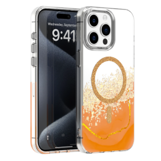 Epoxy Mag case for iPhone 14 Pro 6,1" orange