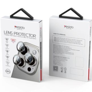 YESIDO LENS PROTECTION WB52 for iPhone 16 PRO /16 PRO MAX BLACK