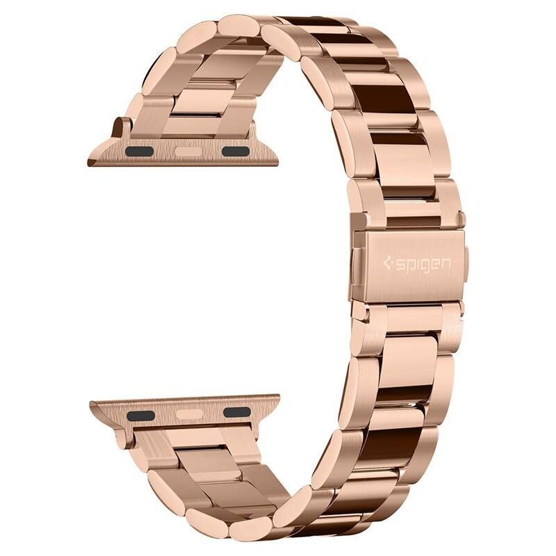 Spigen Modern Fit Band for Apple Watch 4/5/6/7/8/SE (38/40/41 mm) - Rose Gold - imagine 10