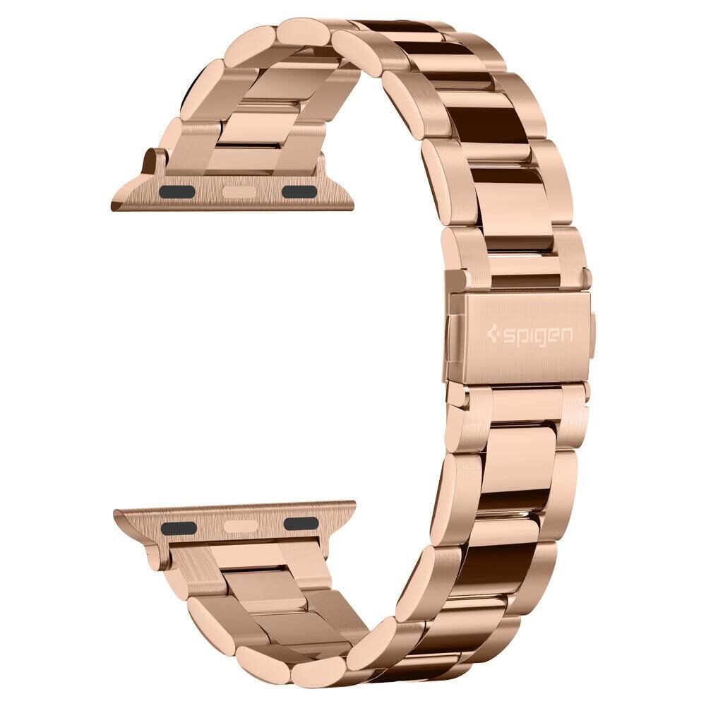 Spigen Modern Fit Band for Apple Watch 4/5/6/7/8/SE (38/40/41 mm) - Rose Gold - imagine 6