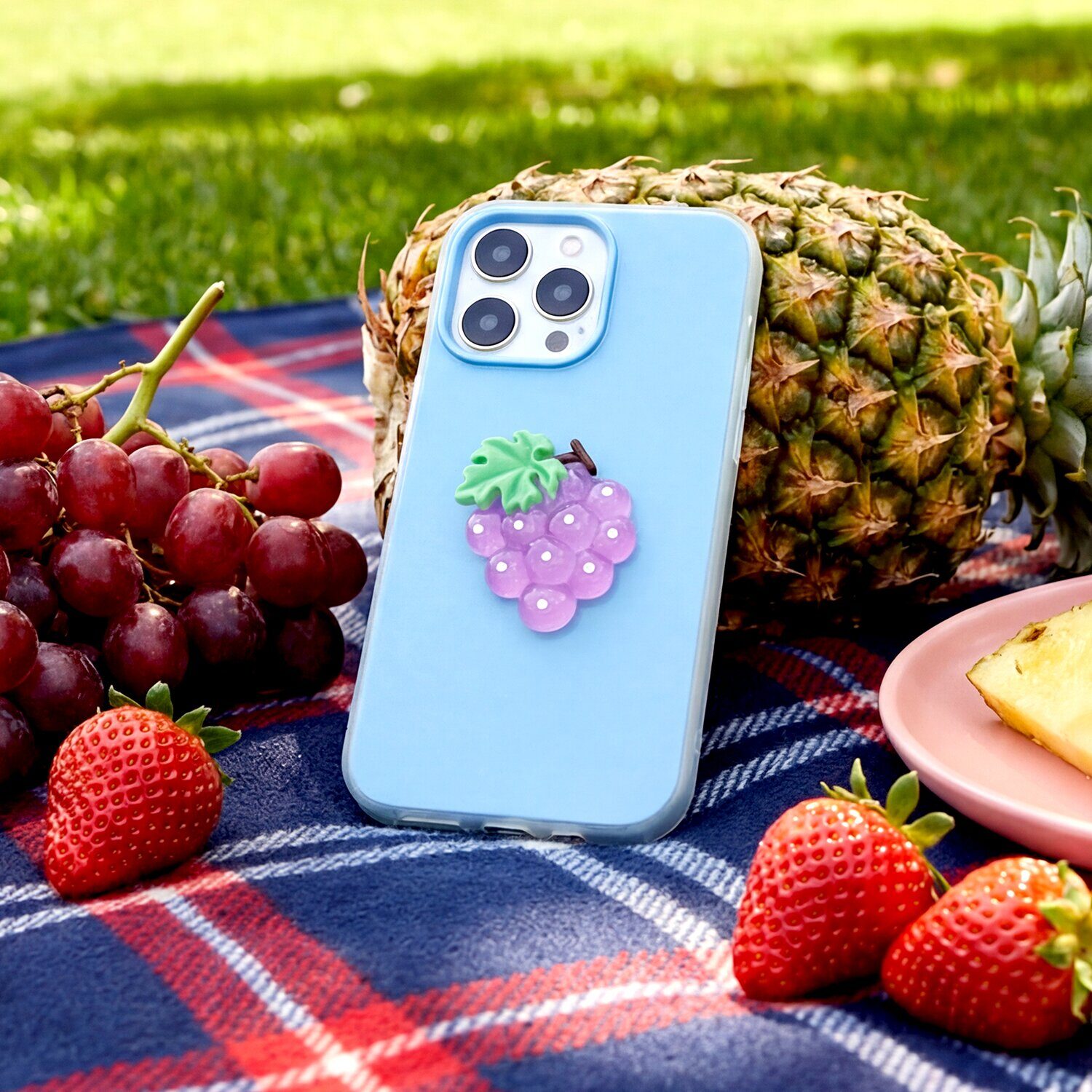 Fruit 2in1 case for Samsung Galaxy S25 FE blue - imagine 7
