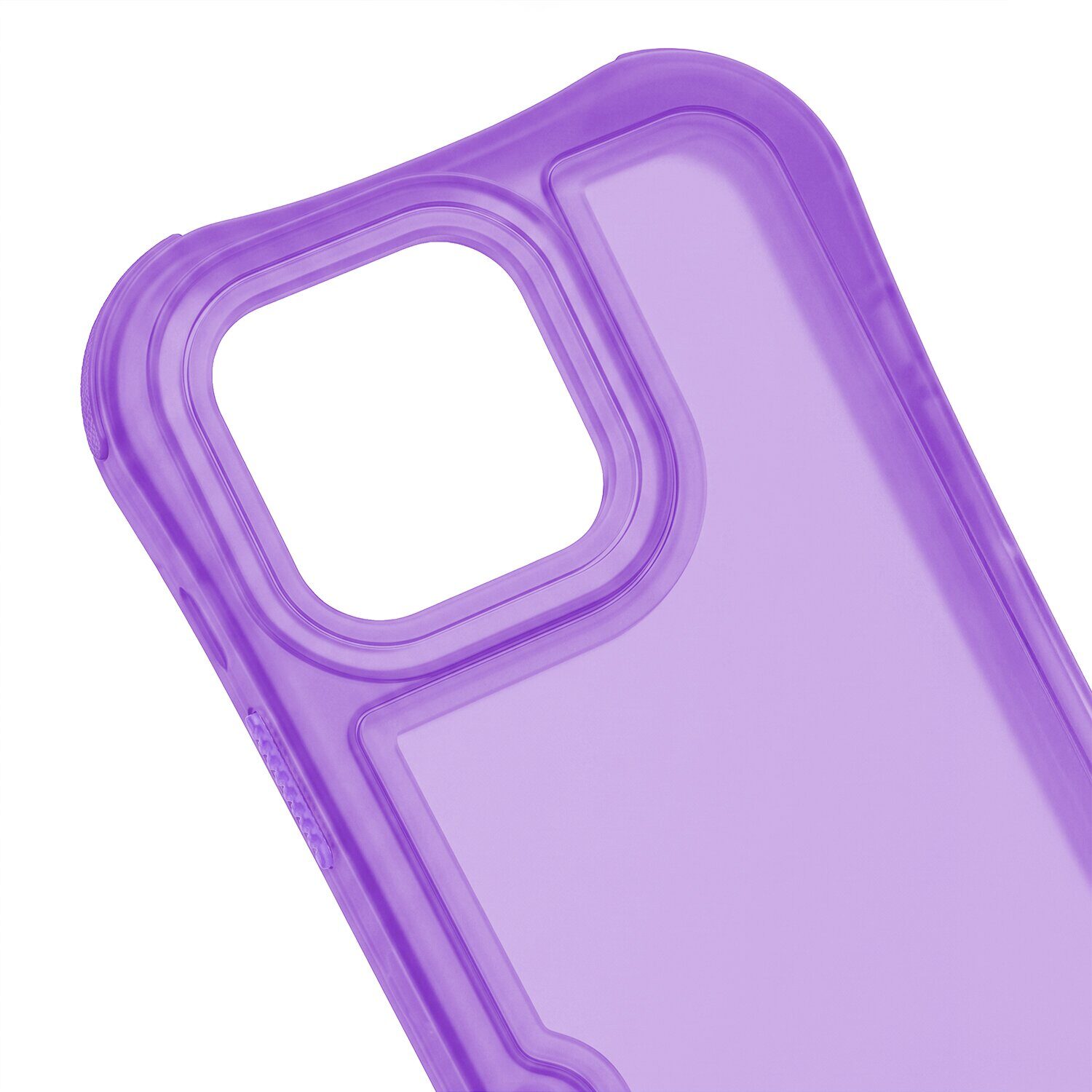 Safepop case with strap for iPhone 14 6,1" purple - imagine 5