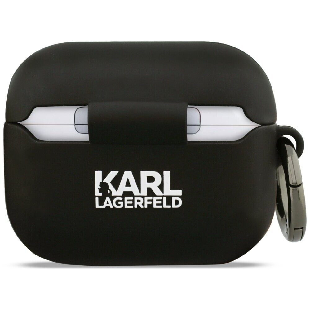 Karl Lagerfeld Silicone Karl & Choupette Head case for AirPods Pro 3 pink - imagine 3