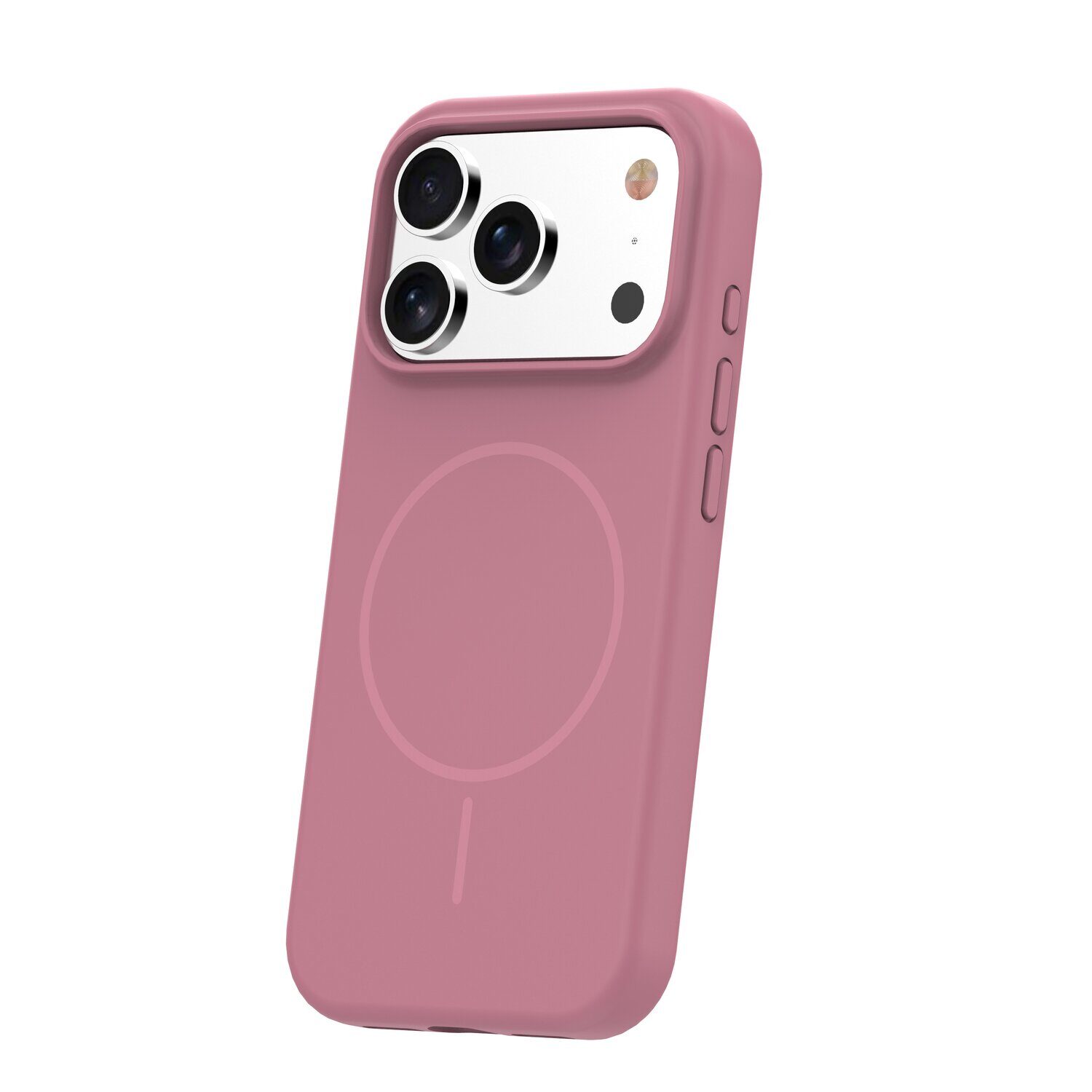 Silicone Thin Mag case for iPhone 13 6,1" rose - imagine 2