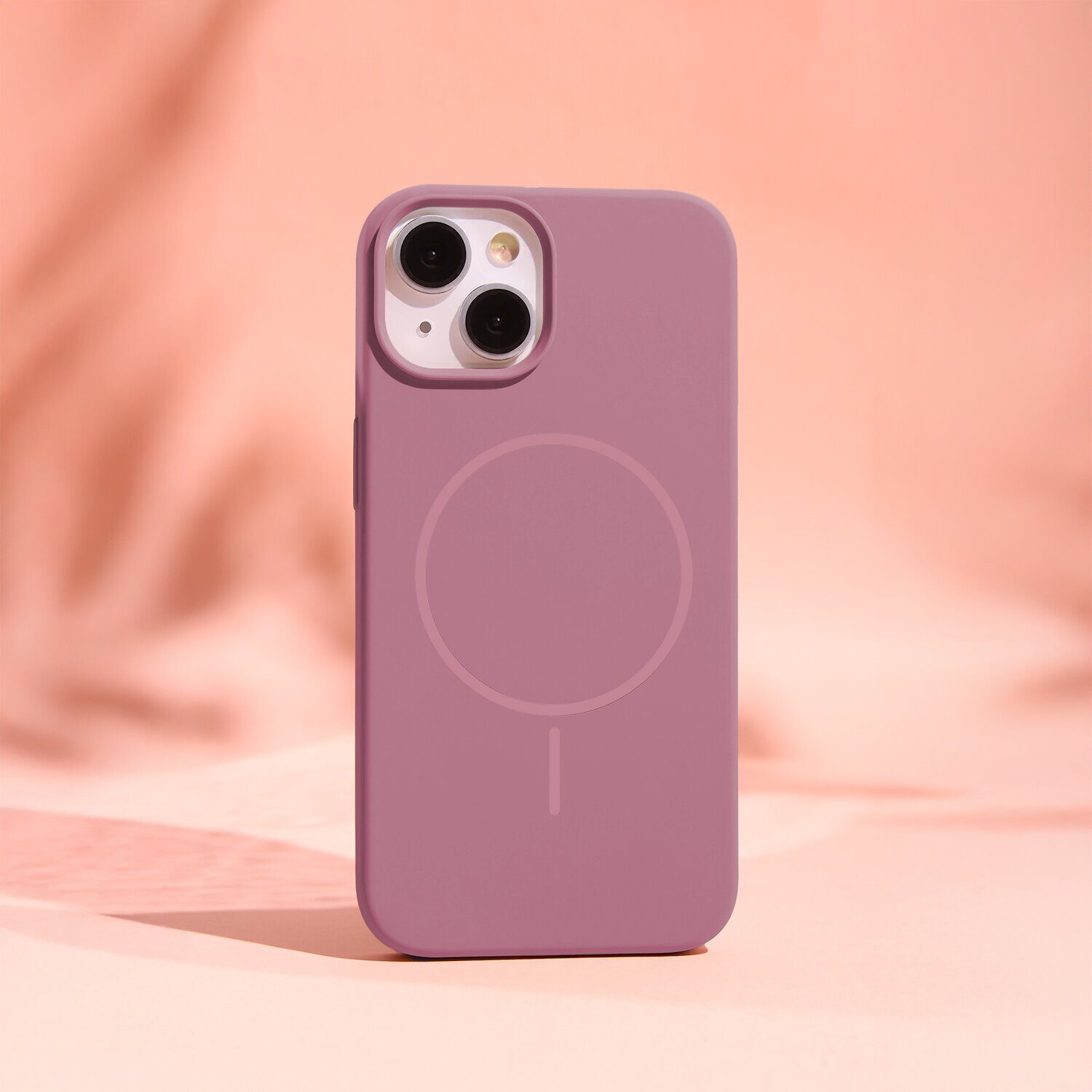 Silicone Thin Mag case for iPhone 13 6,1" rose - imagine 4