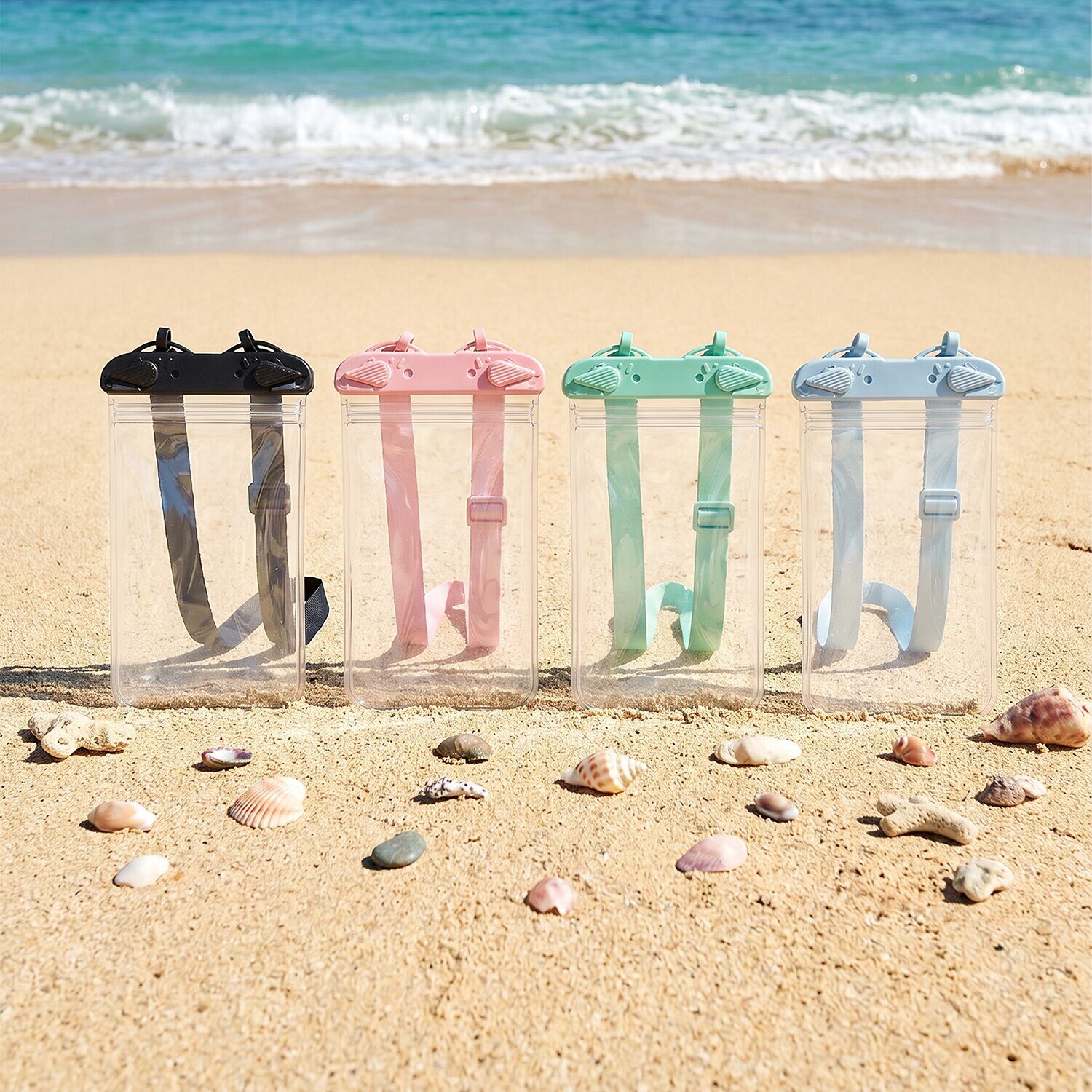 Waterproof case rainbow black - imagine 9
