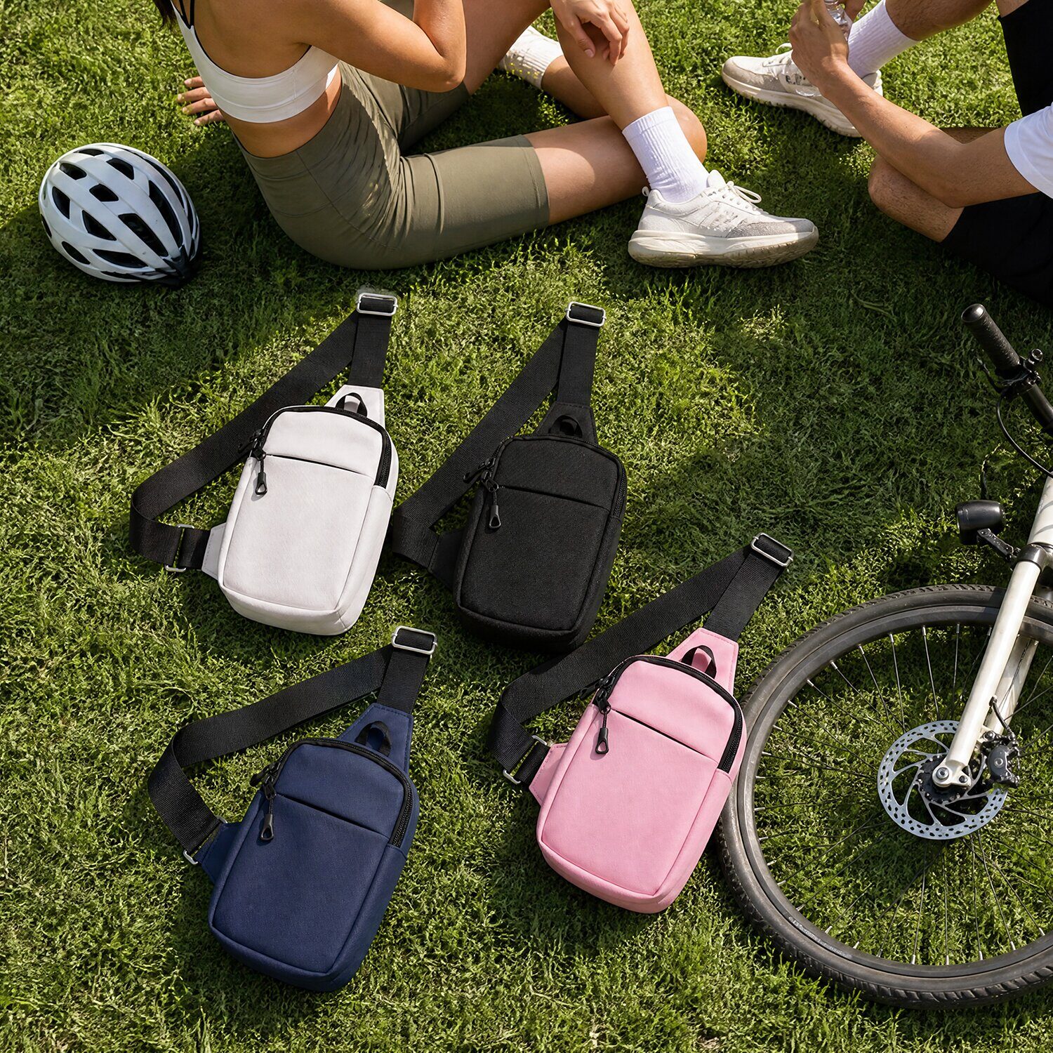Crossbody bag Urbanflex white - imagine 2