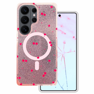 Cherry Mag case for Samsung Galaxy S26 Ultra glitter